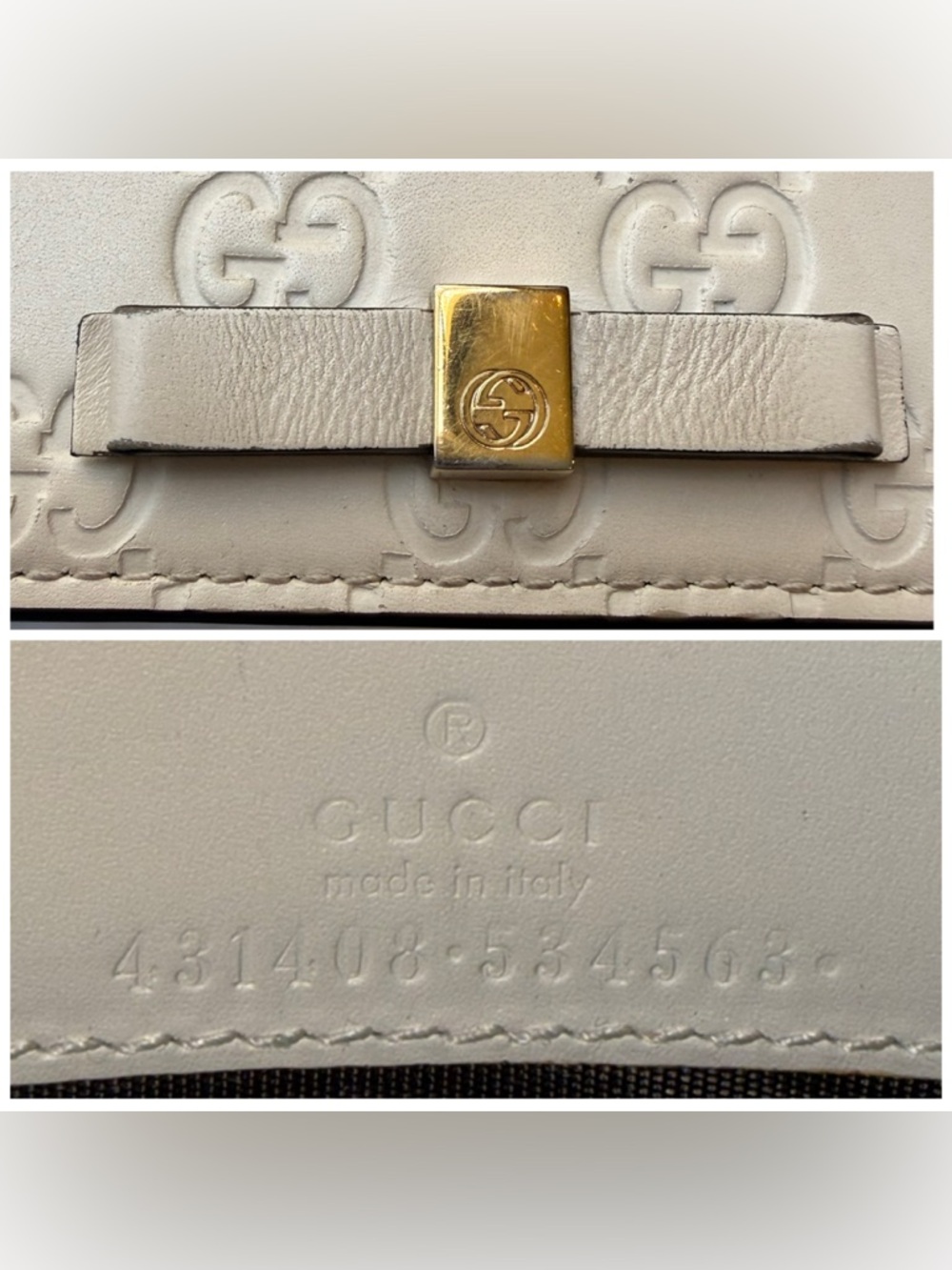 Gucci Guccissima Leather Wallet on a Chain - Picture 12 of 16